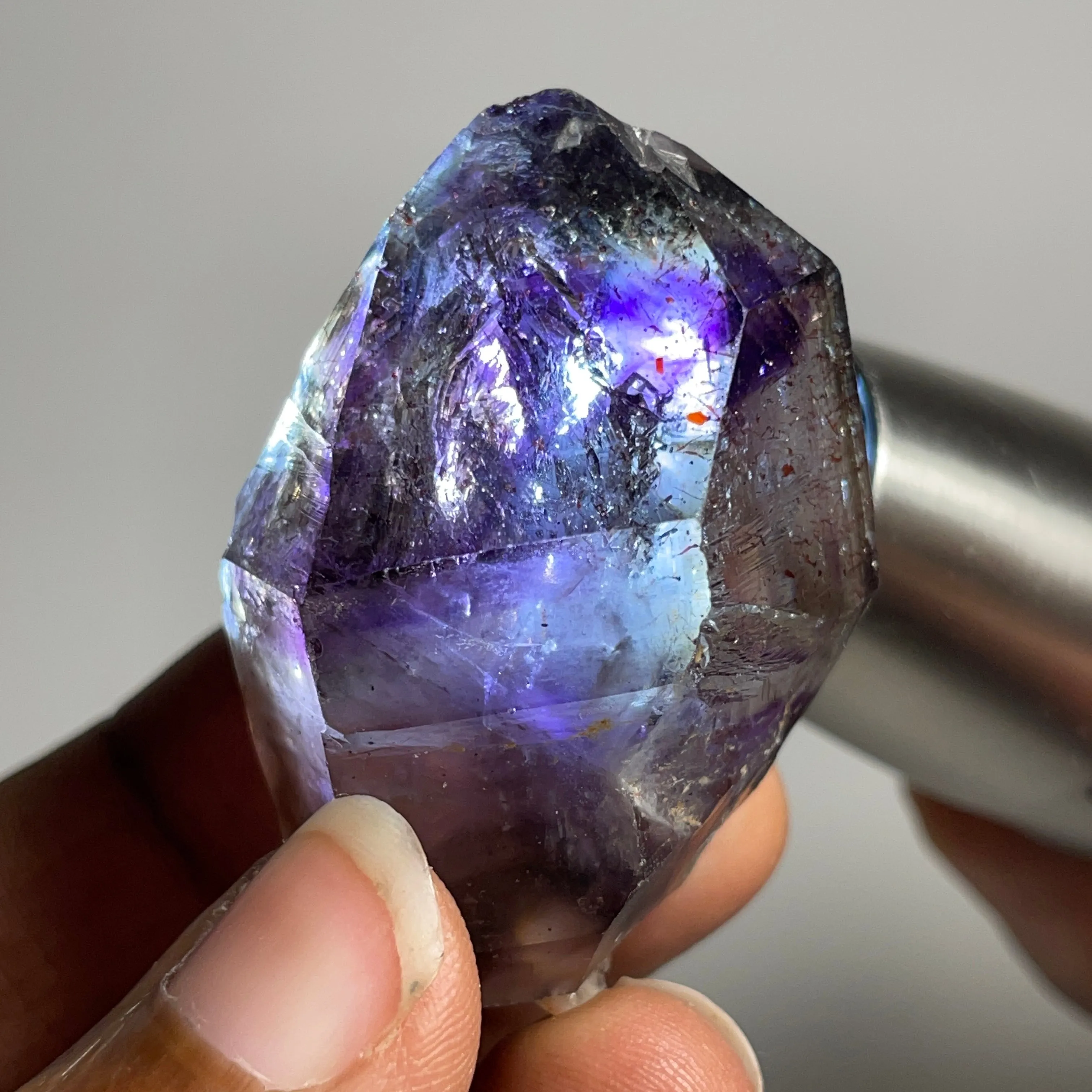 3-Pack Smoky Quartz Shangaan Amethyst Crystal From Zimbabwe