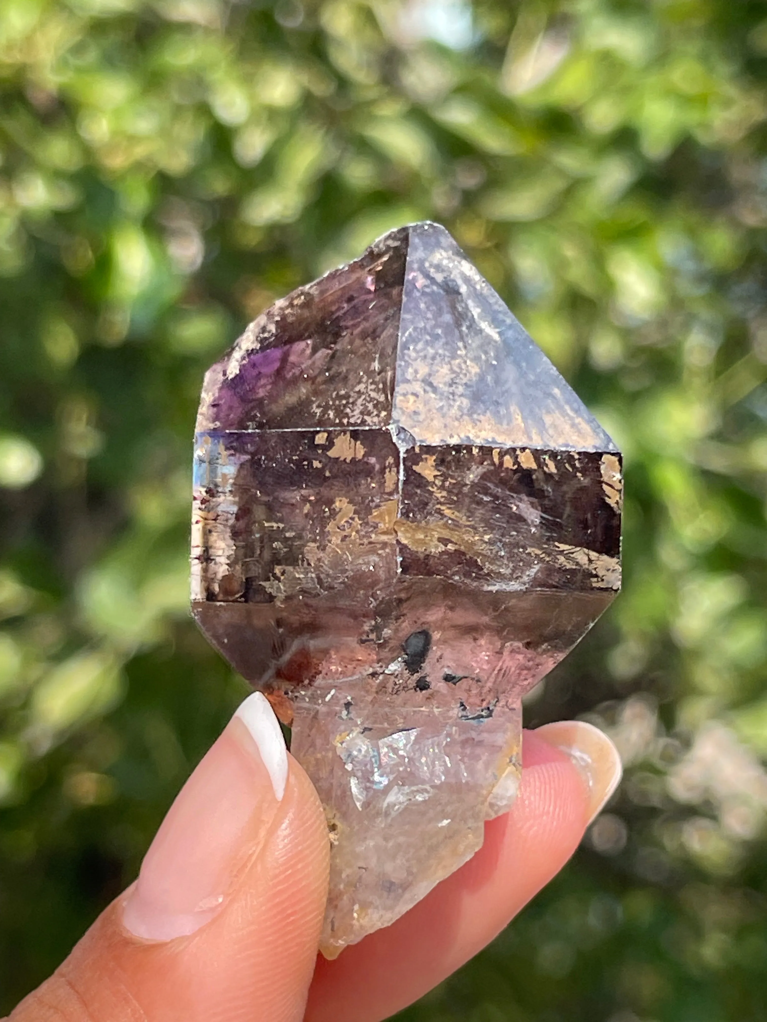 35 Pieces Shangaan Amethyst Wholesale flat from Chibuku Mine, Zimbabwe (820 g)