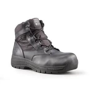 6IN. VALOR DUTY COMPOSITE TOE WATERPROOF ZIP BOOT - 001-Black | Timberland PRO TB01161A