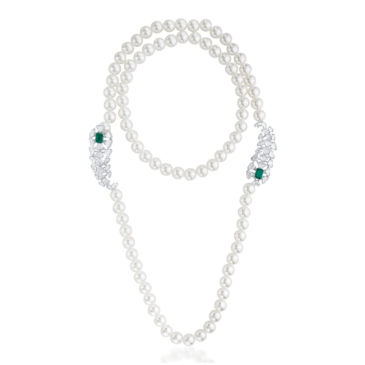 Amalfi 925 Silver Kalgi Pearl Necklace