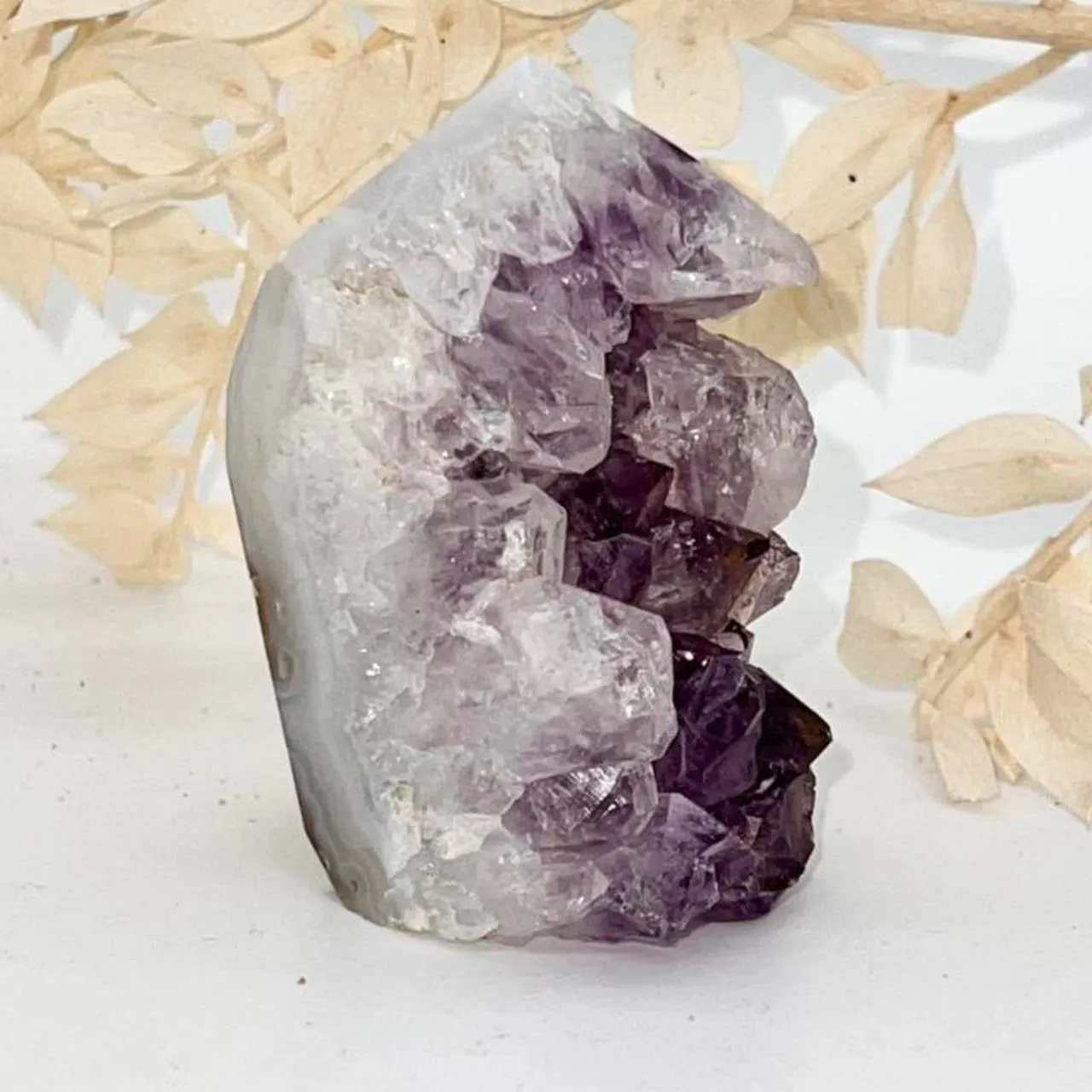 Amethyst Crystal Cluster Freeform Specimen Raw Crystal Purple Crystal