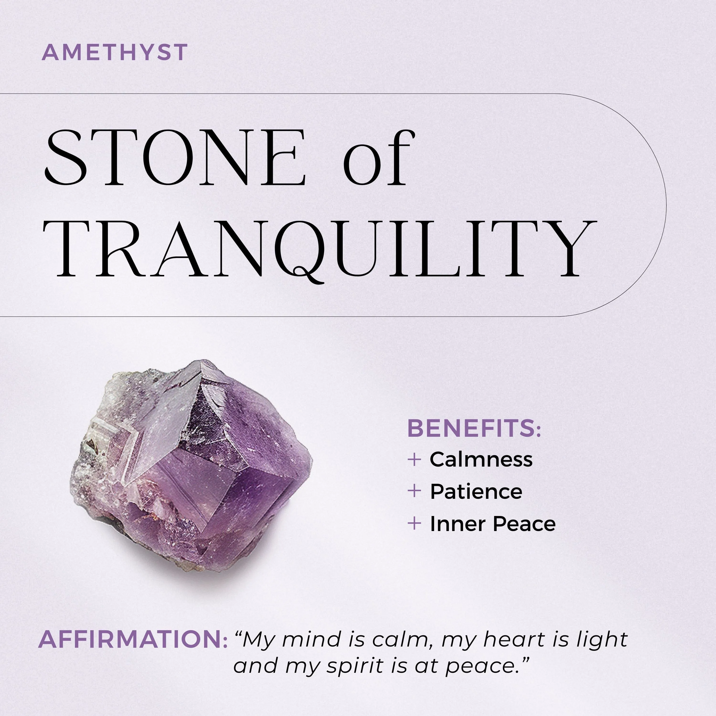 Amethyst Lab Diamond Ring - Soulmate