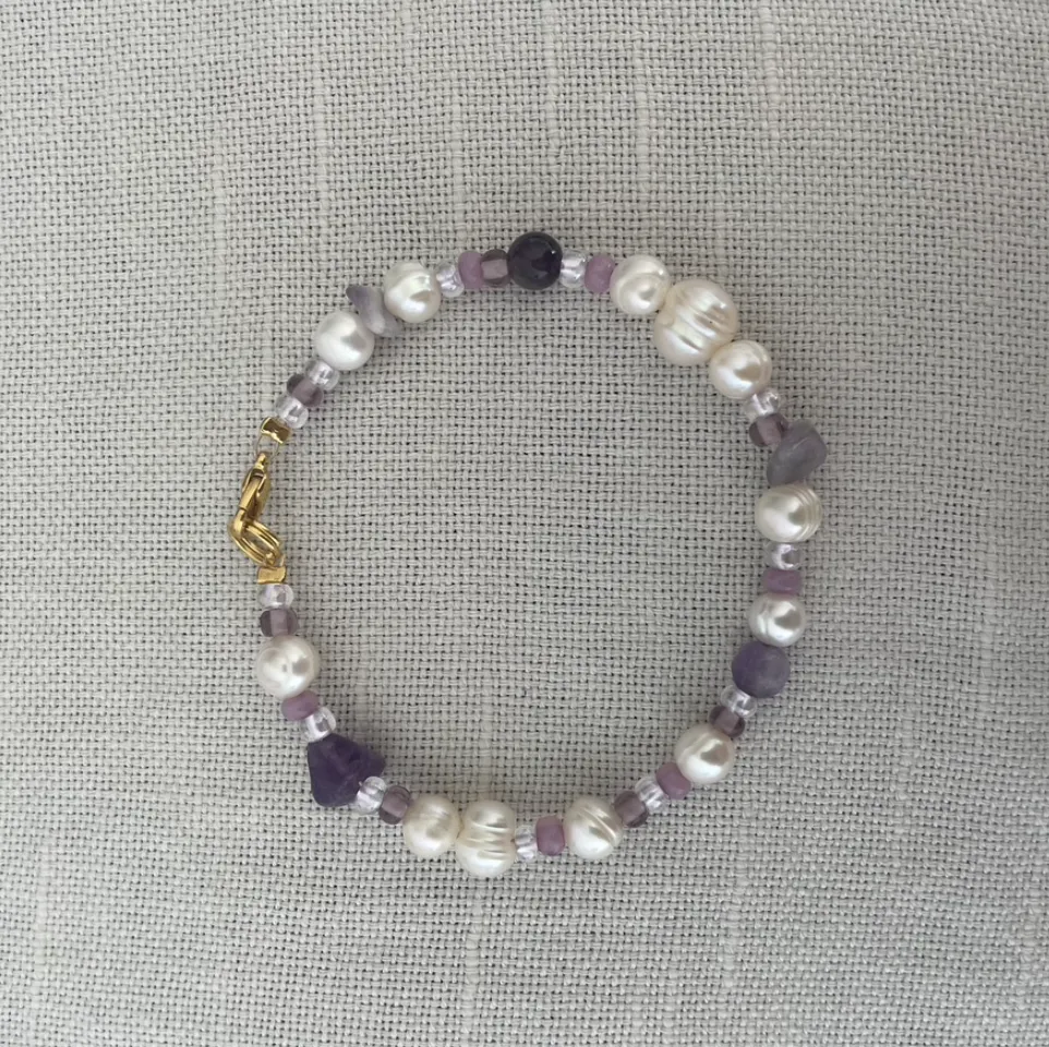 bracelet - amethyst