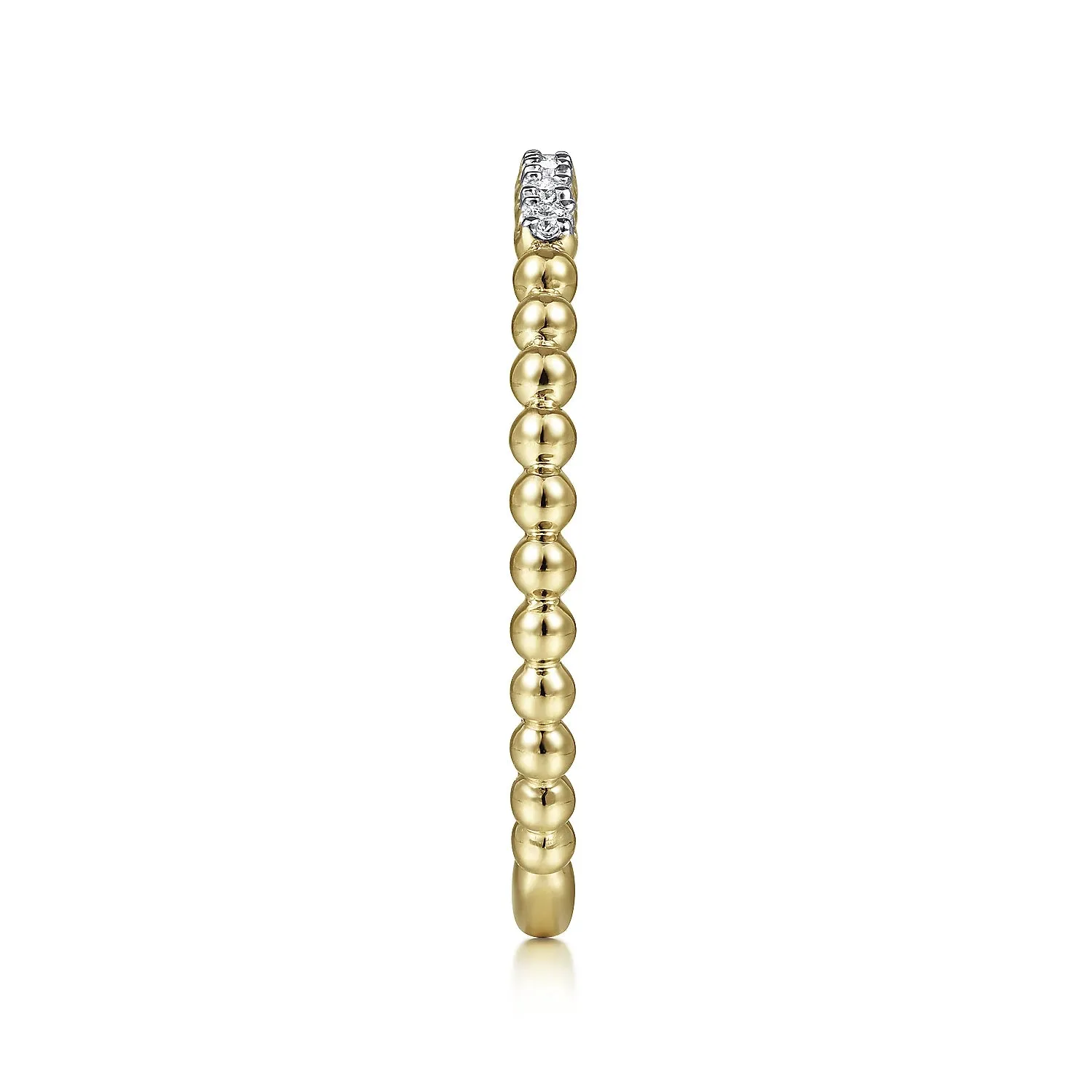Bujukan Bead and Diamond Stackable Ring