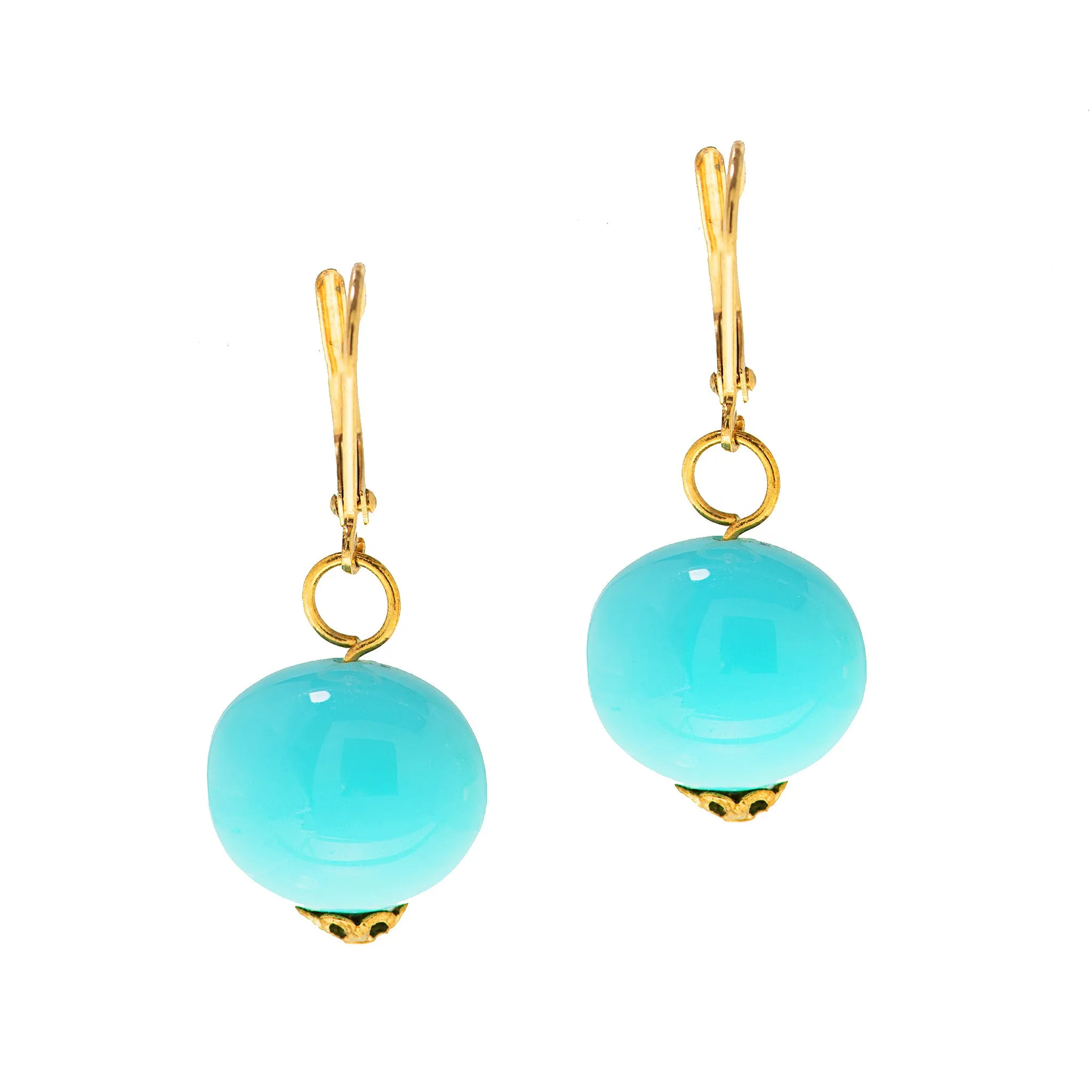 CARIBBEAN RAINDROP STATEMENT EARRINGS
