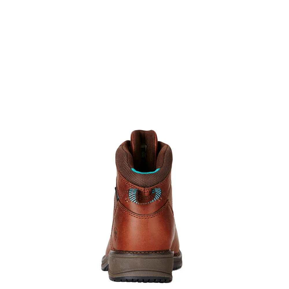CASUAL WORK MID LACE SD COMPOSITE TOE BOOT - 200-Brown | Ariat 10020097