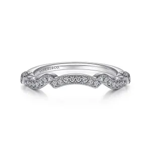 Cushion Cut Halo Enhancing Diamond Wedding Band