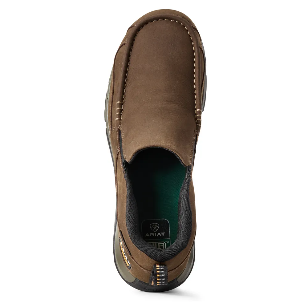 EDGE LTE SLIP-ON SD COMPOSITE TOE SHOE - 200-Brown | Ariat 10029530