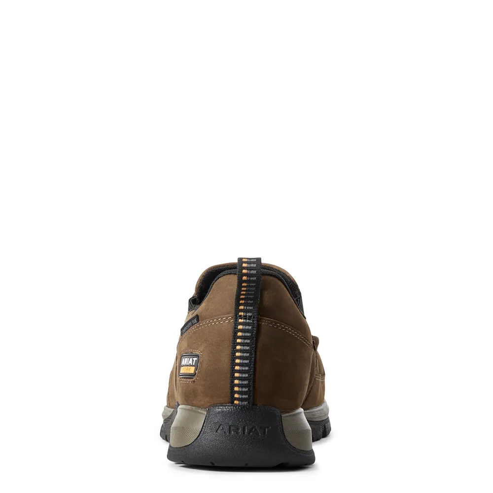 EDGE LTE SLIP-ON SD COMPOSITE TOE SHOE - 200-Brown | Ariat 10029530