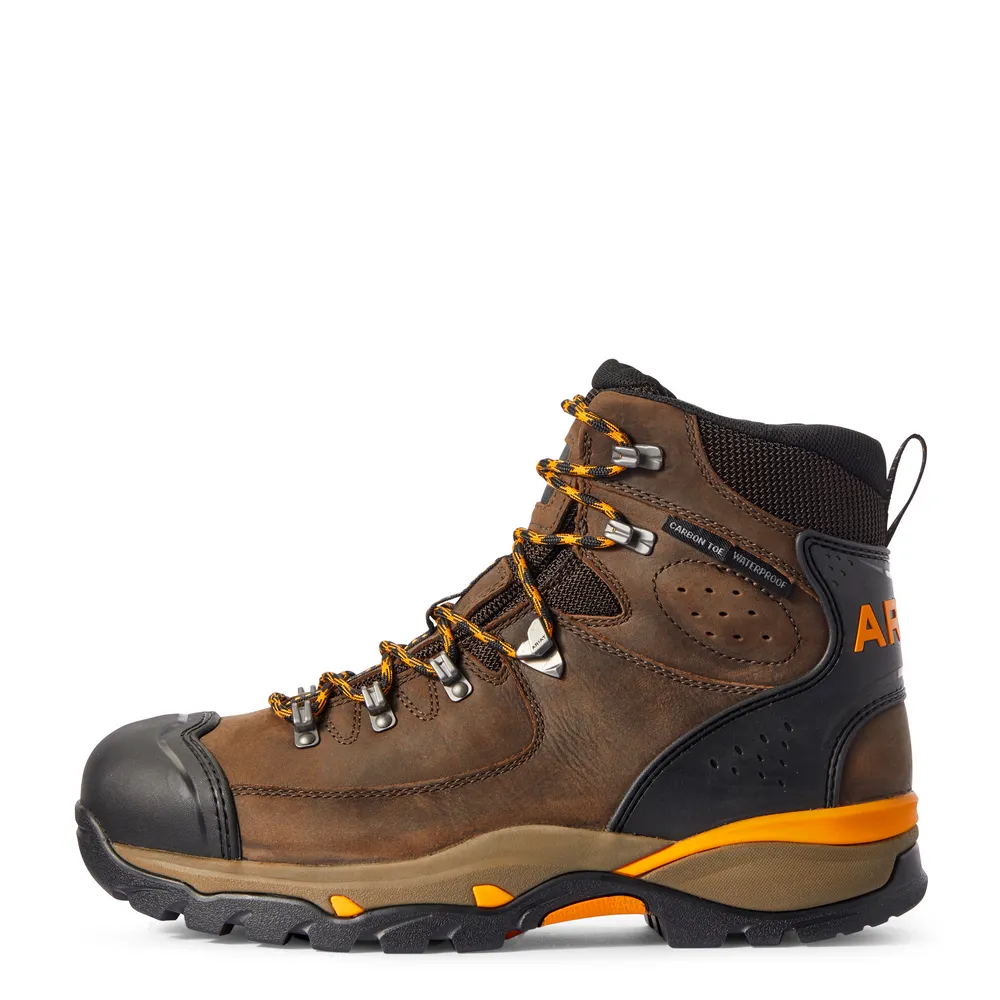 ENDEAVOR 6-INCH WATERPROOF CARBON TOE BOOT - 200-Brown | Ariat 10031591