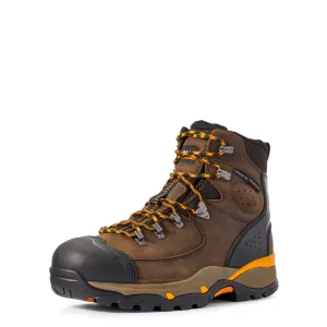 ENDEAVOR 6-INCH WATERPROOF CARBON TOE BOOT - 200-Brown | Ariat 10031591
