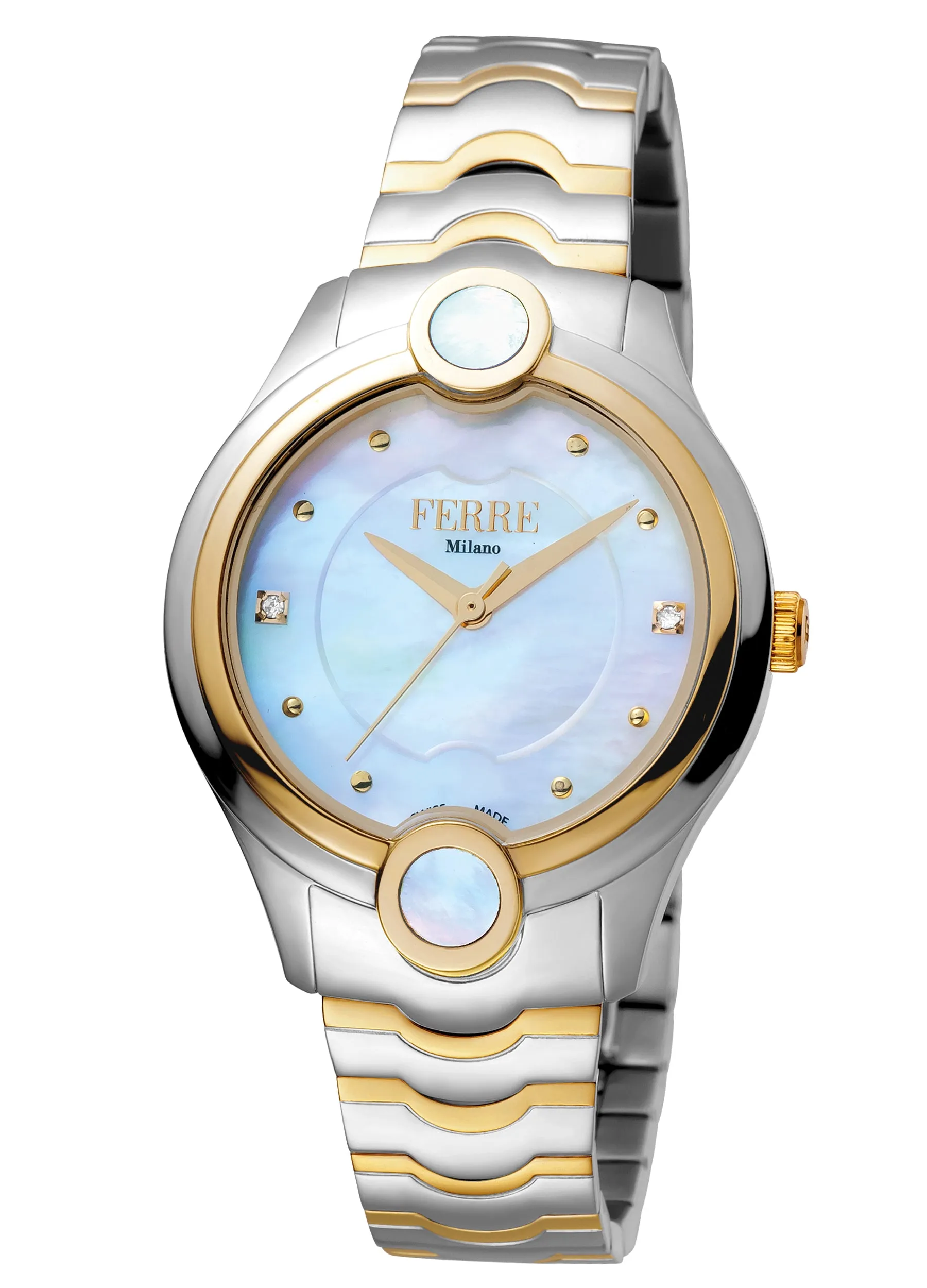 Ferre Milano Women's Linea Perla 34mm Quartz Watch FM1L083M0071