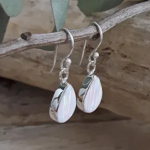 Flinder White Renoir Drop Earrings