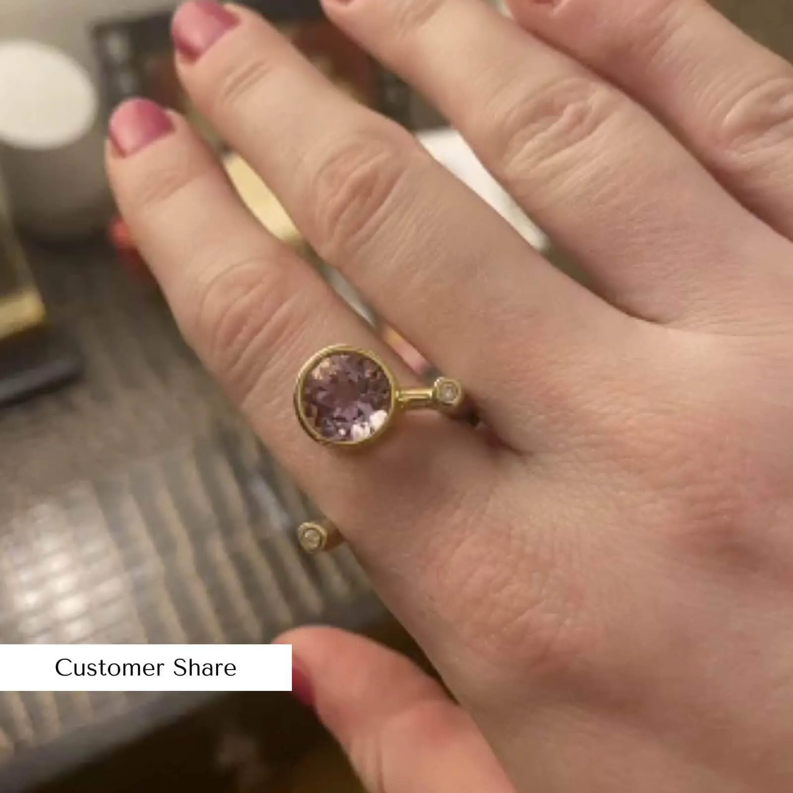 Gilda Amethyst Ring