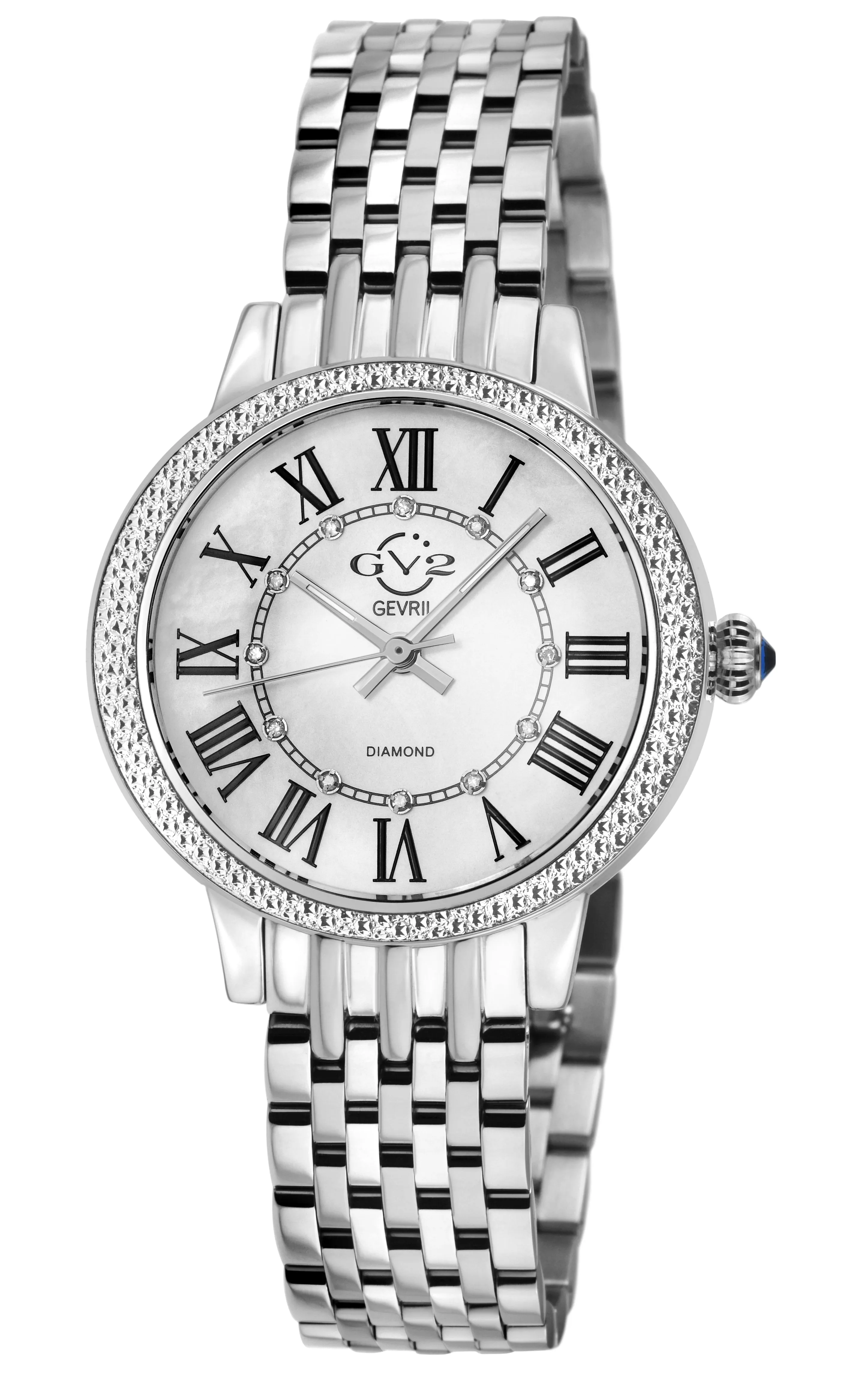 GV2 by Gevril Women's Astor III 34mm Quartz Watch 9150B