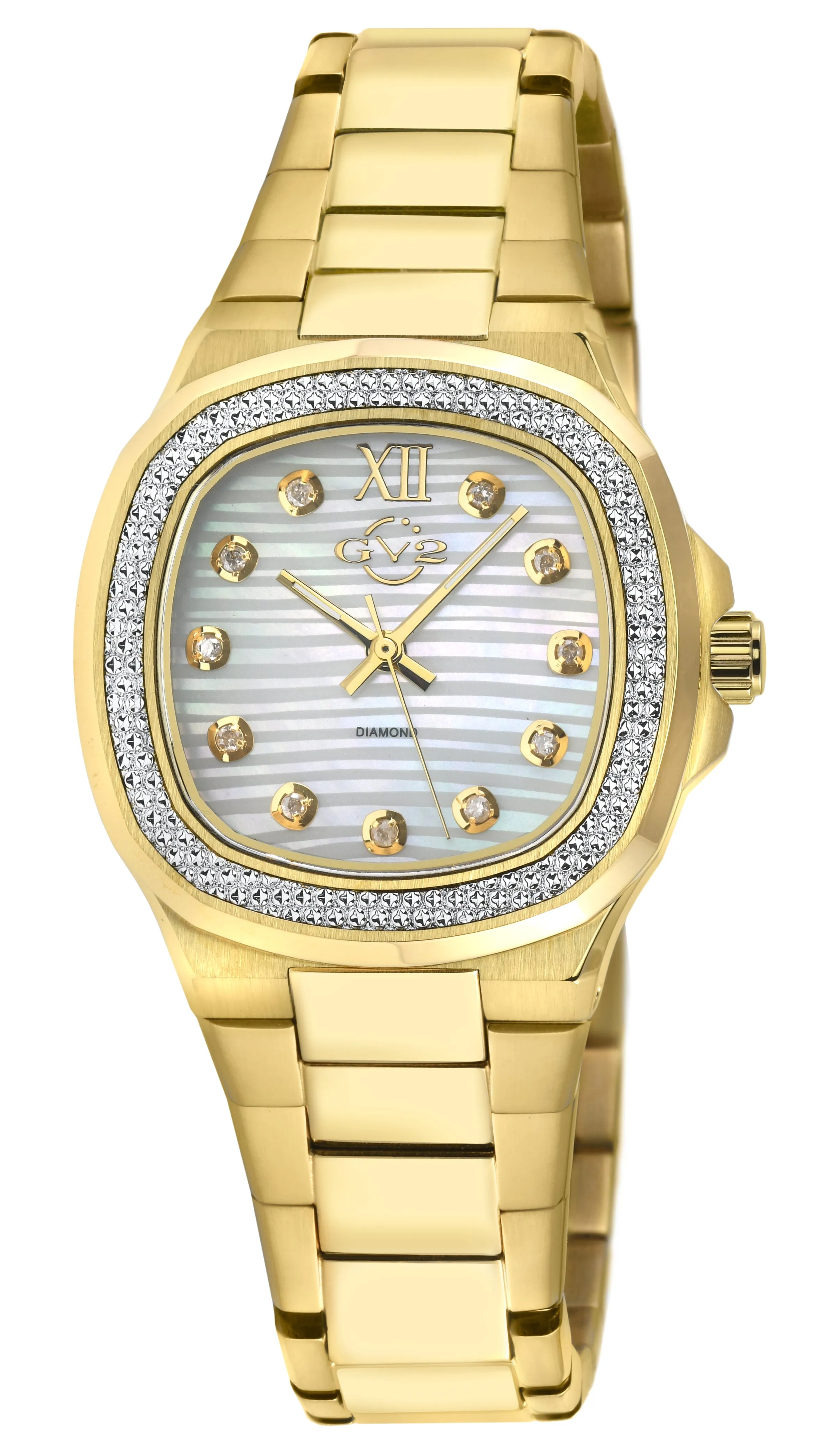 GV2 by Gevril Women's Potente 33mm Quartz Watch 18205B