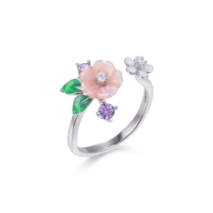 Peach Blossom Ring