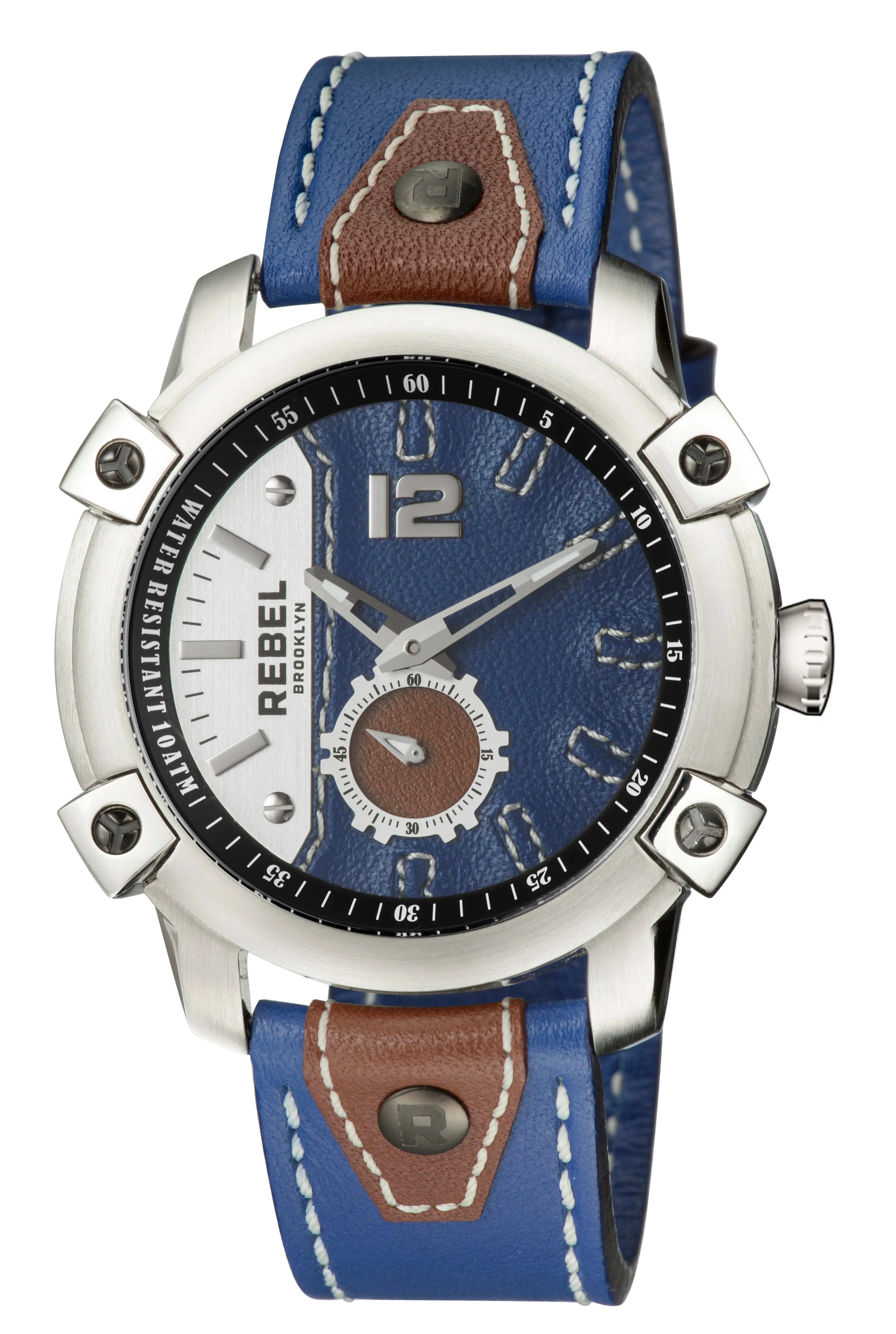 Rebel Men's Weeksville 46mm Quartz Watch RB121-4141