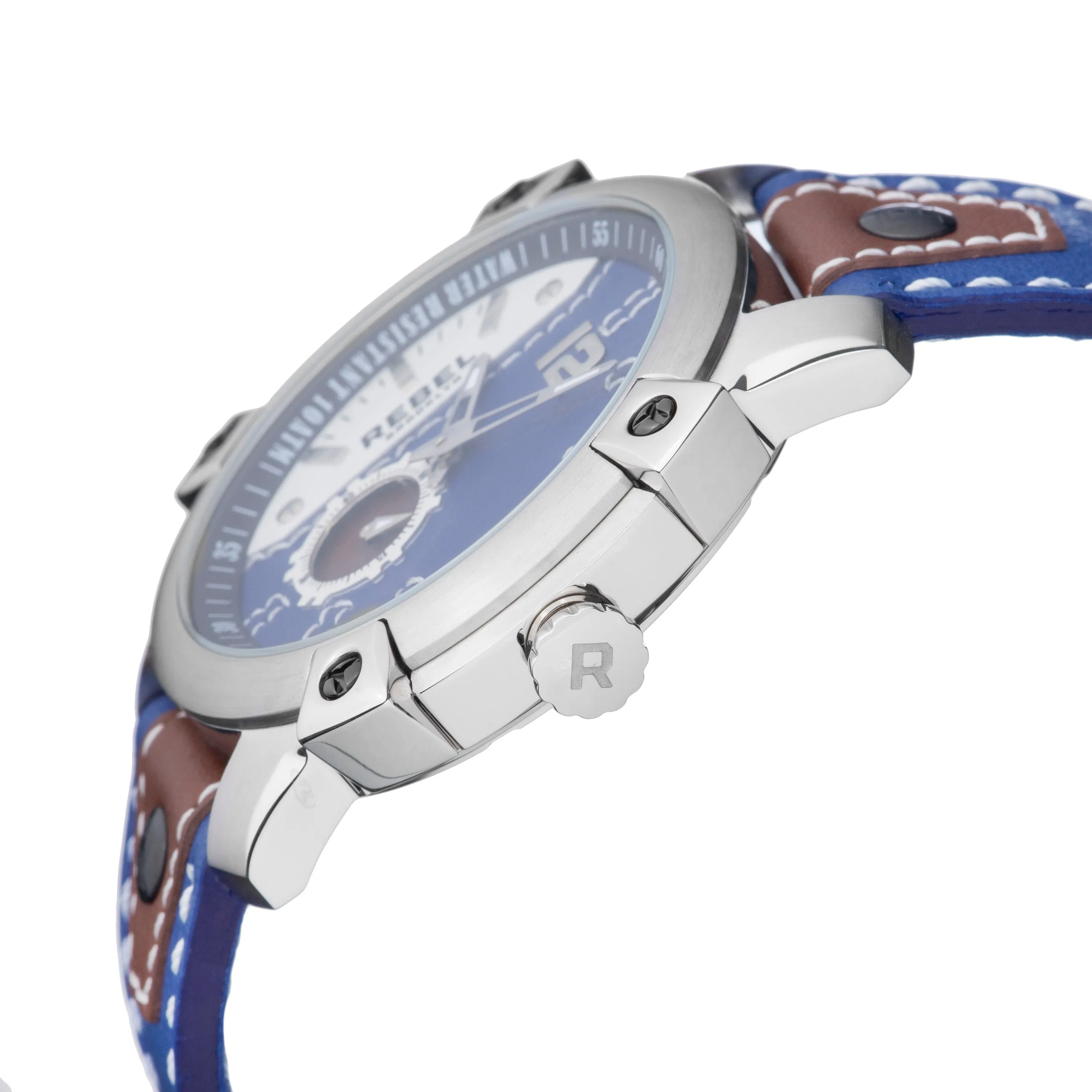Rebel Men's Weeksville 46mm Quartz Watch RB121-4141
