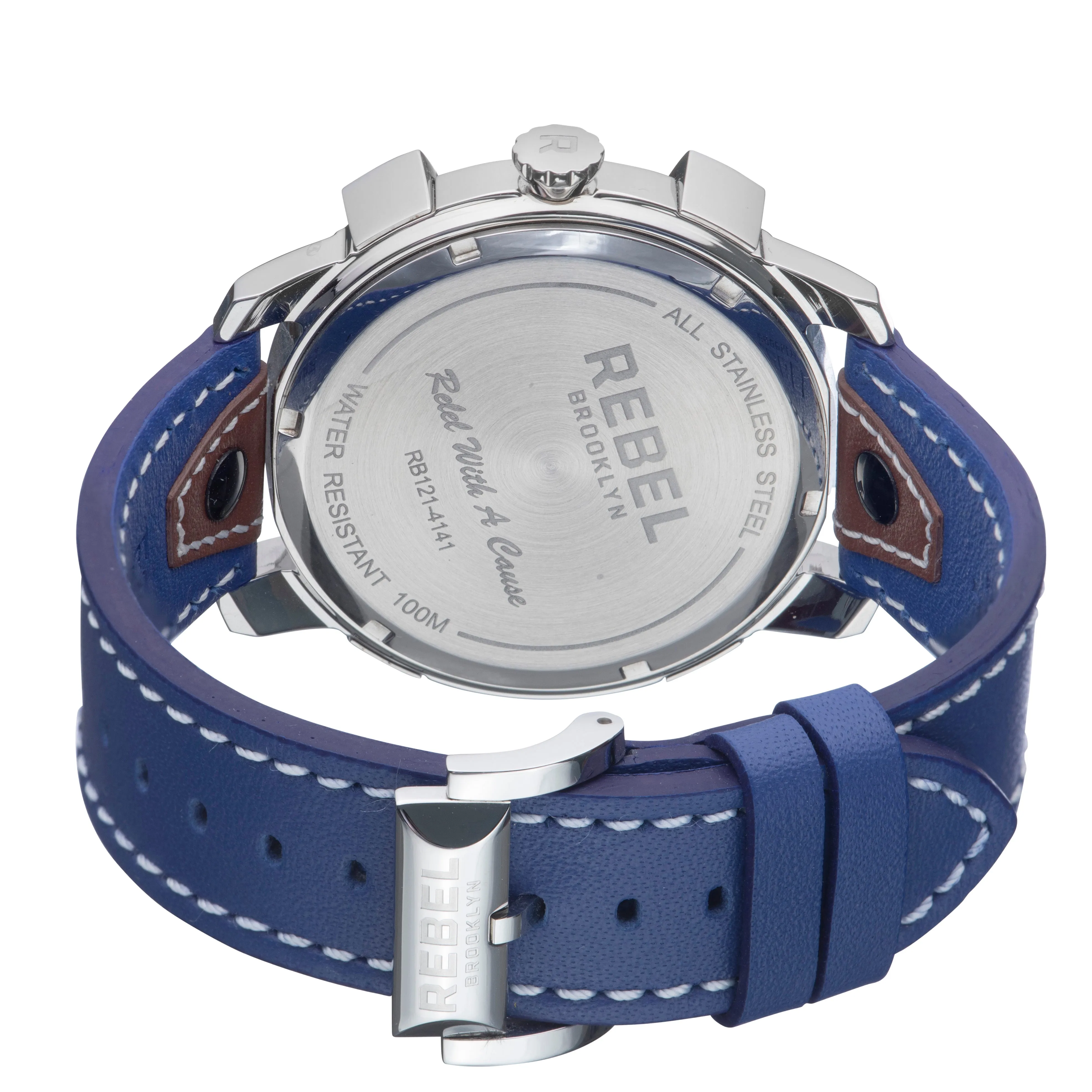 Rebel Men's Weeksville 46mm Quartz Watch RB121-4141