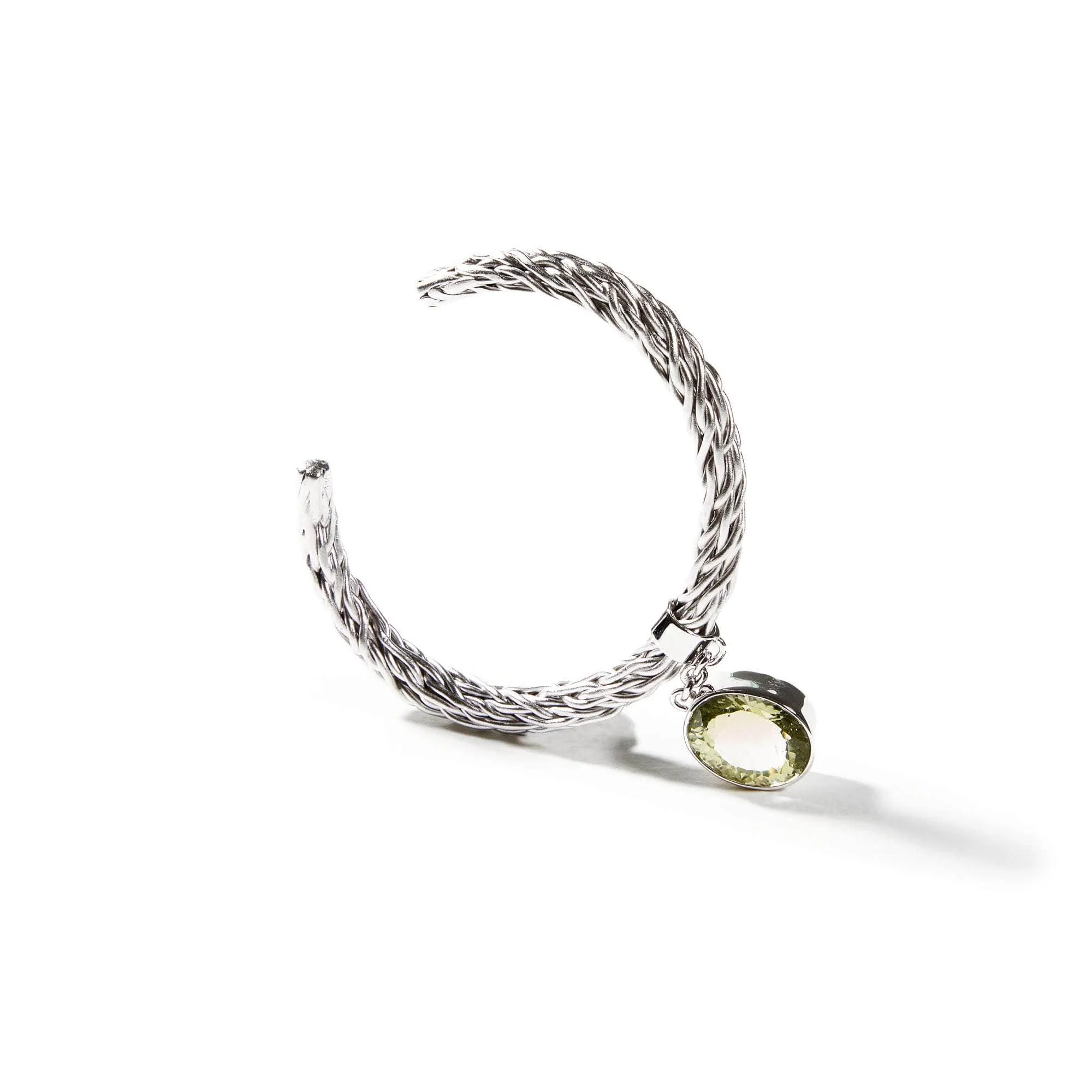 Tuoli Green Amethyst Bangle